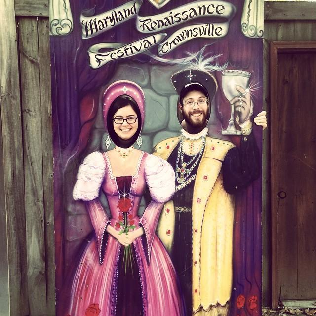 At the Maryland Renaissance Festival in 2014