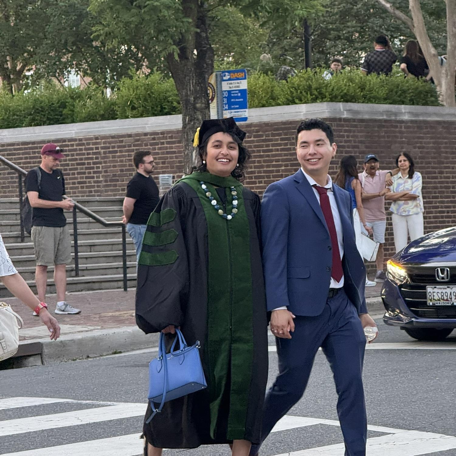 Celebrating Kopal's graduation from medical school, and all of the teamwork that made it happen!