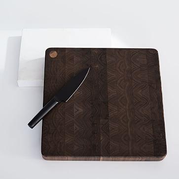 Holler Design Wood Cutting Board, Walnut