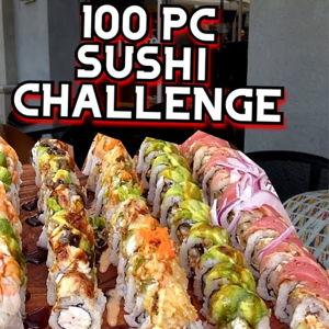 Enough sushi to frow up
