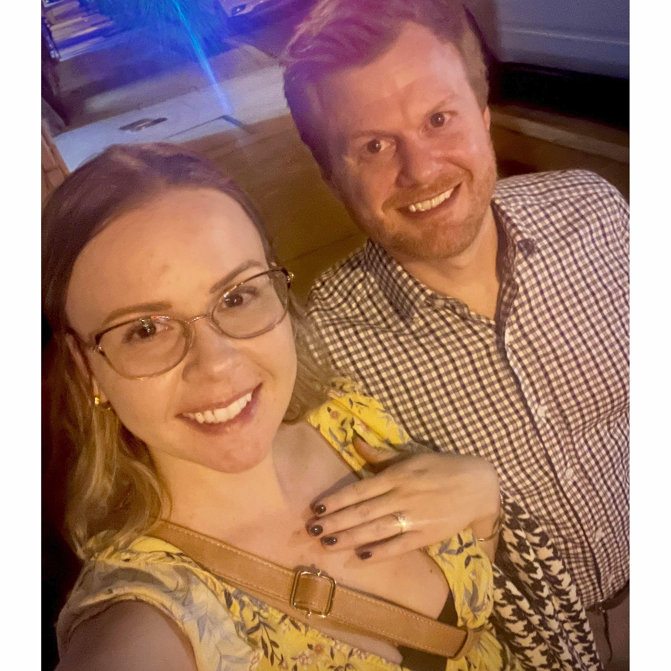 She said yes!