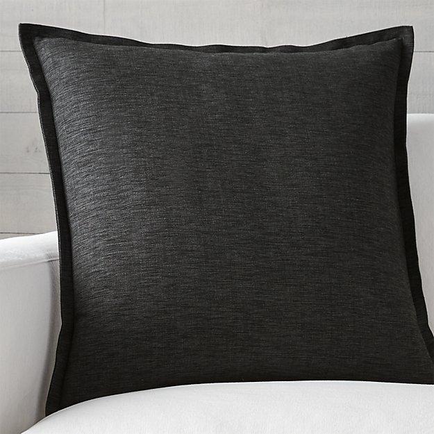 Linden Ebony 23" Indigo Pillow