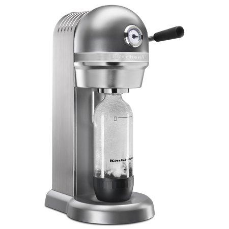 KitchenAid® Sparkling Beverage Maker powered by SodaStream® Contour Silver (KSS1121CU)