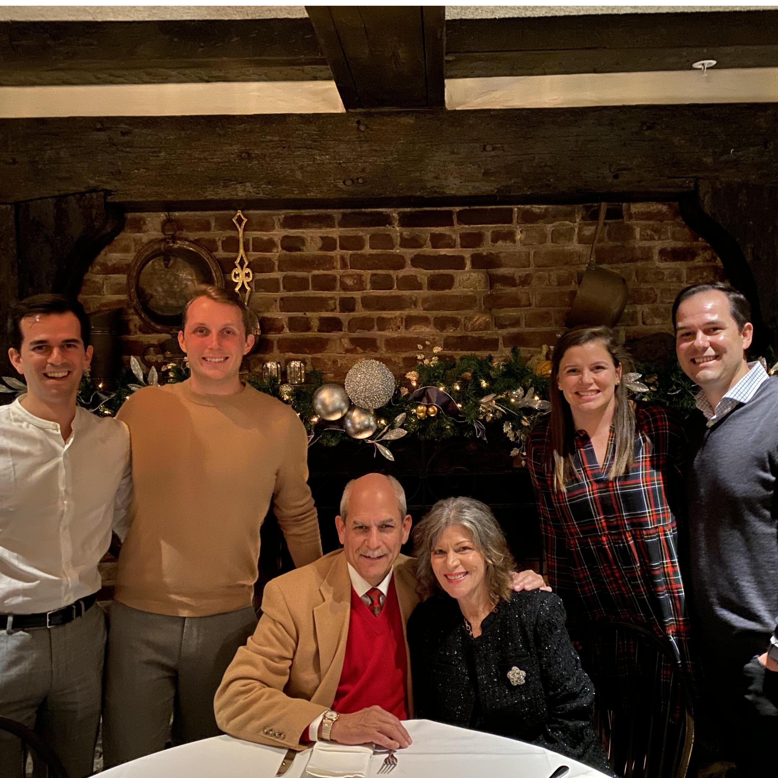 Christmas at Five Crowns with the Albas