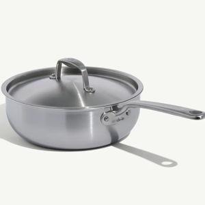 3 QT Stainless Clad Saucier | Made In