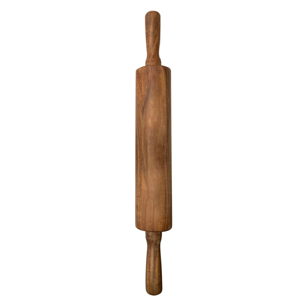 Ironwood Gourmet Acacia Wood Rolling Pine, 12" barrel x 2.75"