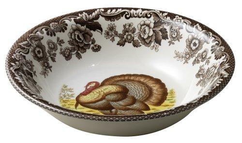 Spode Woodland Turkey Cereal Bowl