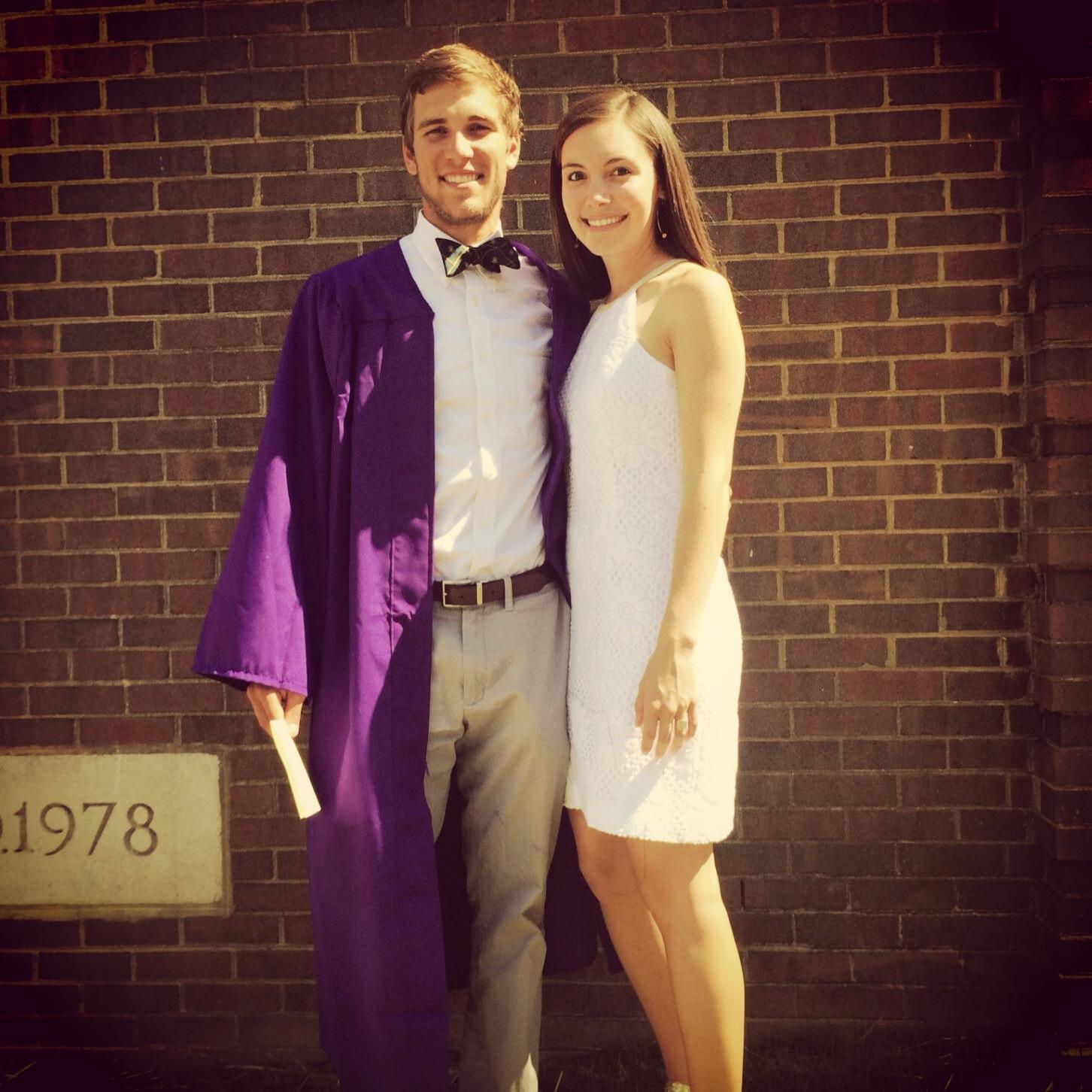 We got to watch each other walk across the stage at high school graduation!