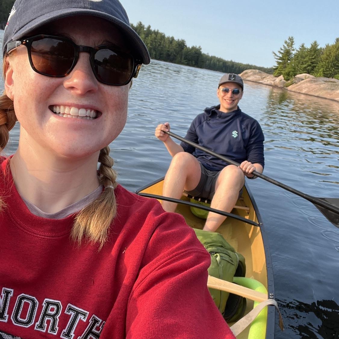 Canoe camping trip with the Pogues in Killarney Ontario, September 2024.