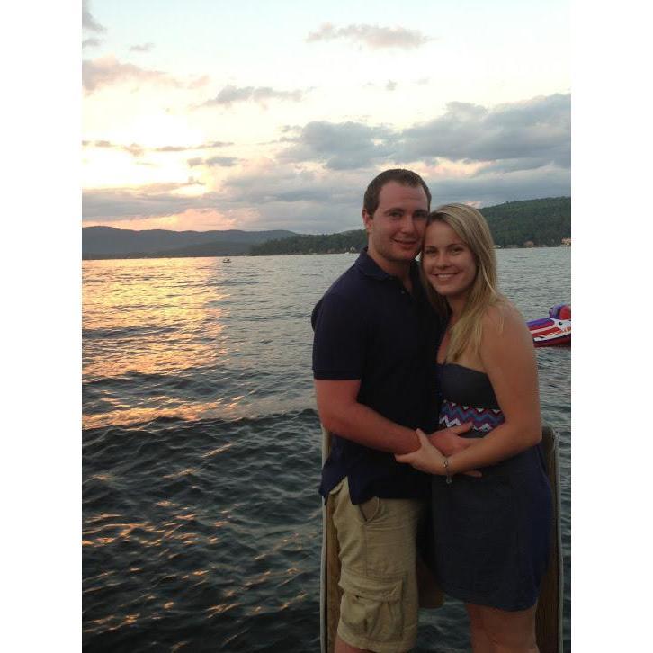First vacation together- Lake George, NY 2013