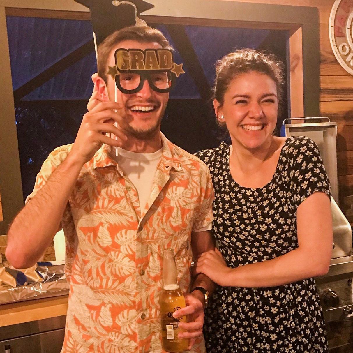 Christopher's college graduation 2019