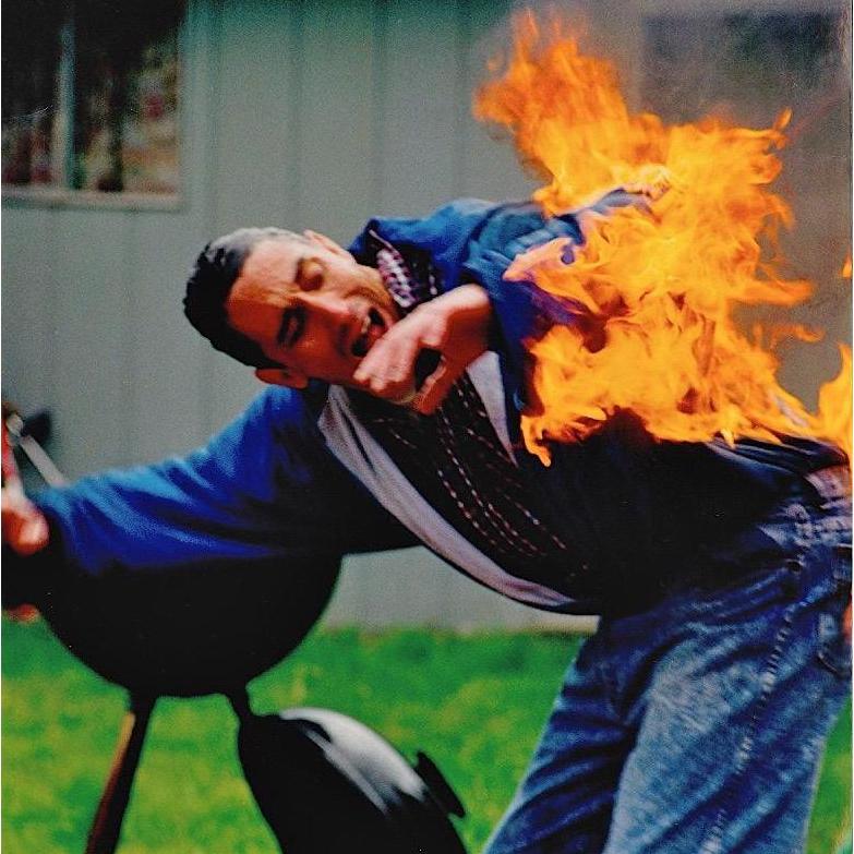 ... stunt school, '98