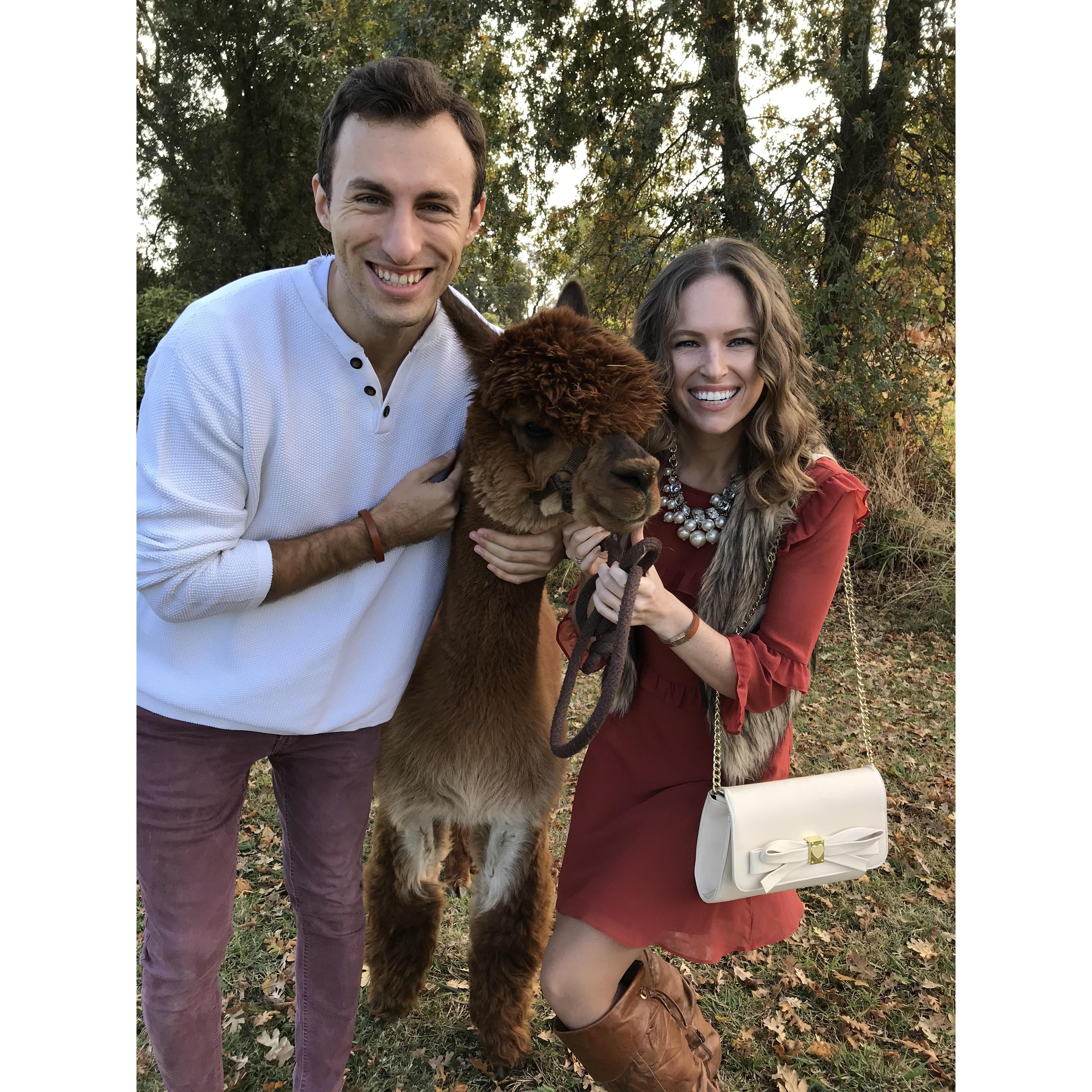 We said "I love you" for the first time shortly after this picture.