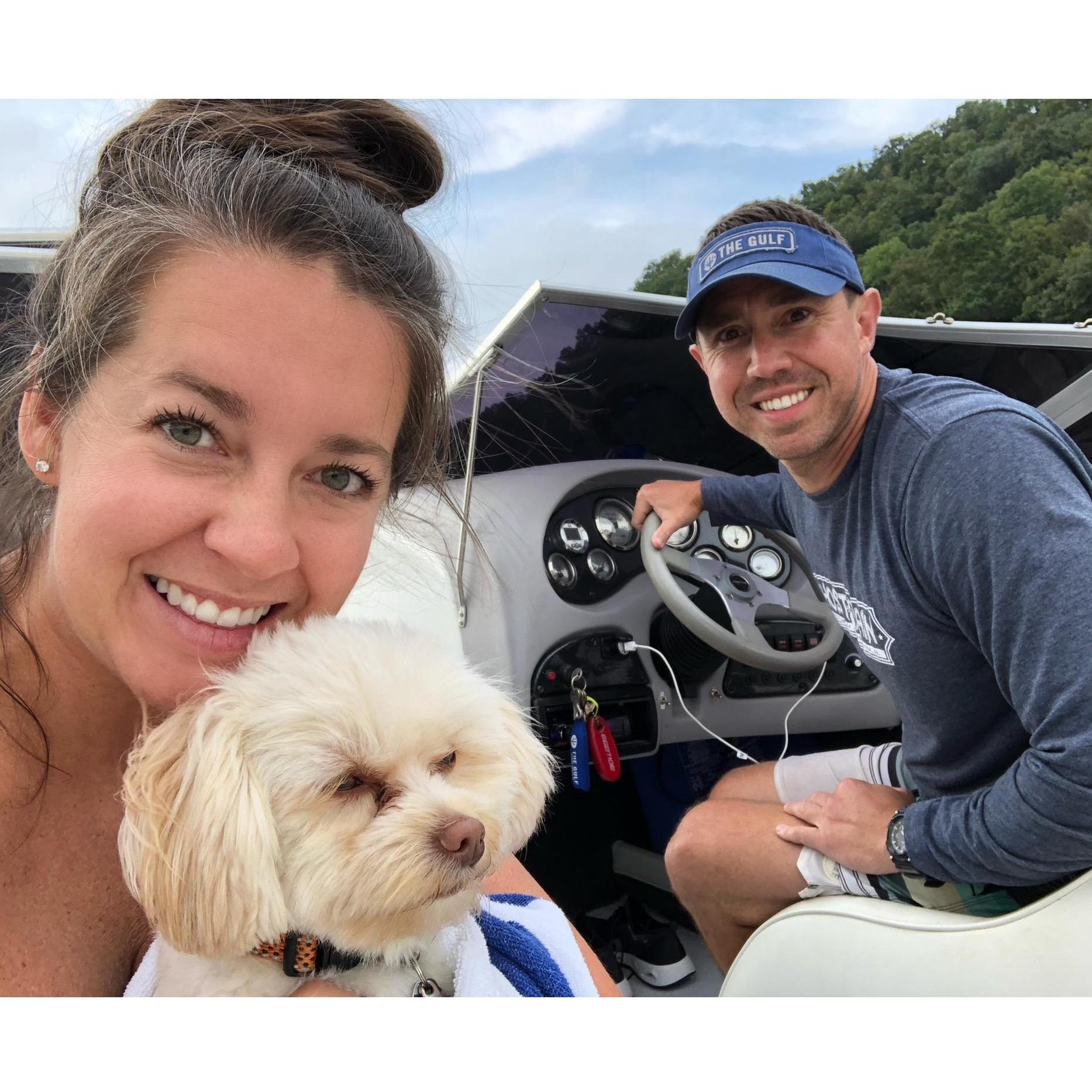 Ginger loves to go too!