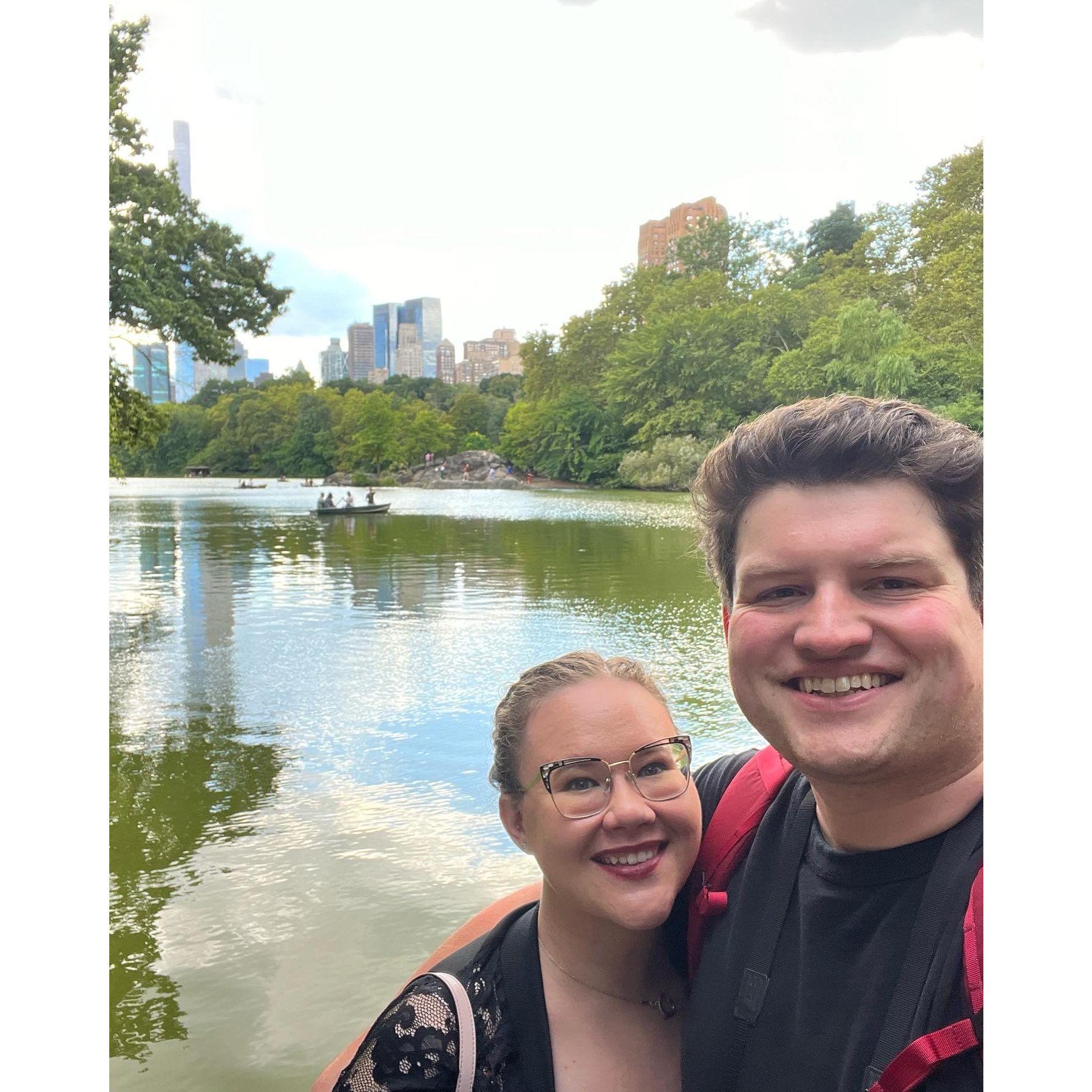 Matt's first time in the Big City