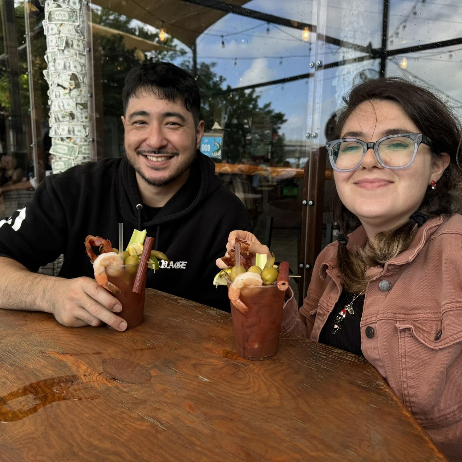 Jack was feeling that bloody mary