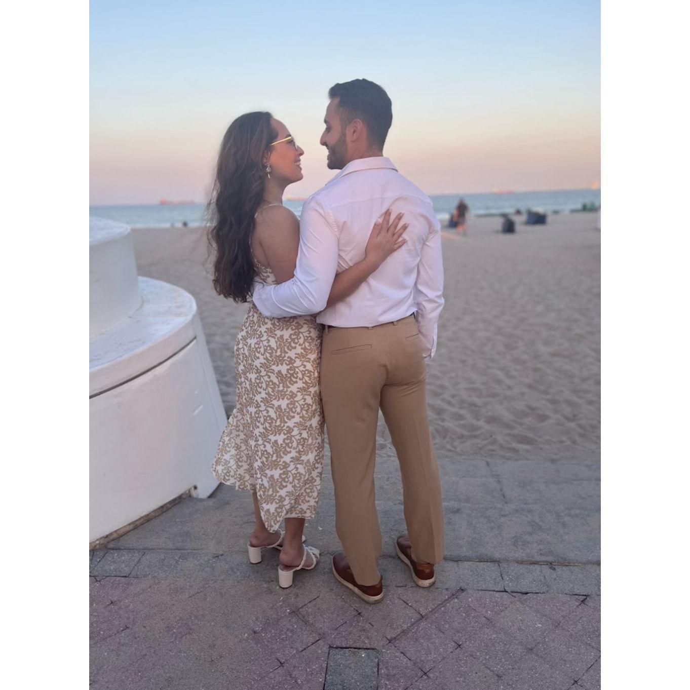 The night before our civil ceremony