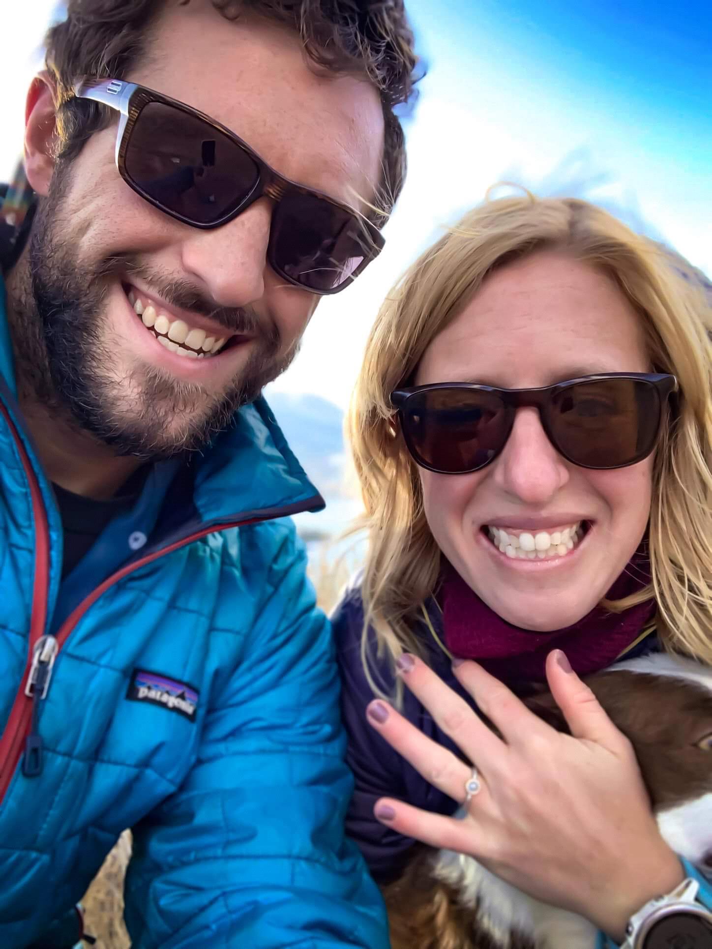 We got engaged!