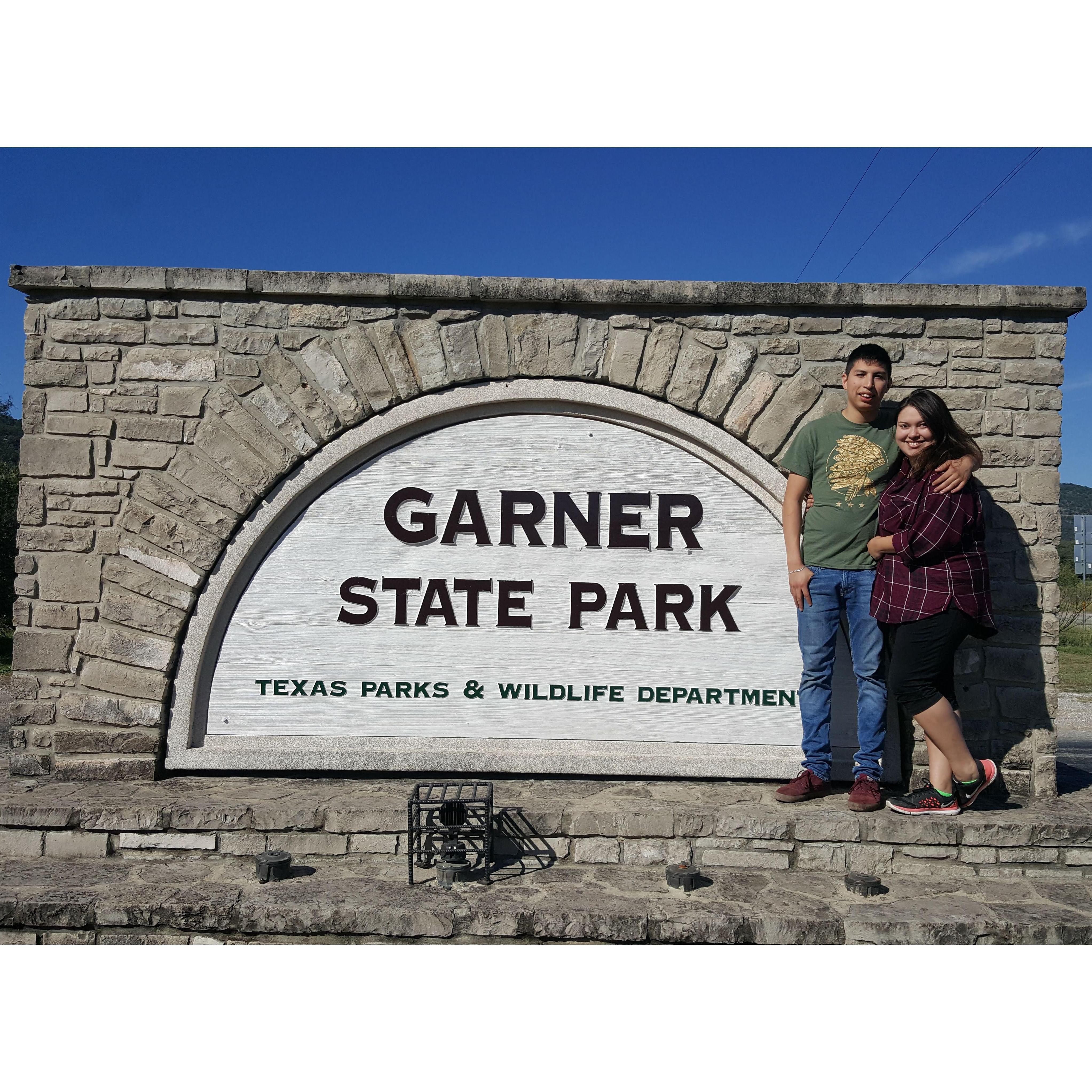 Our first out of town trip together. Garner 2016