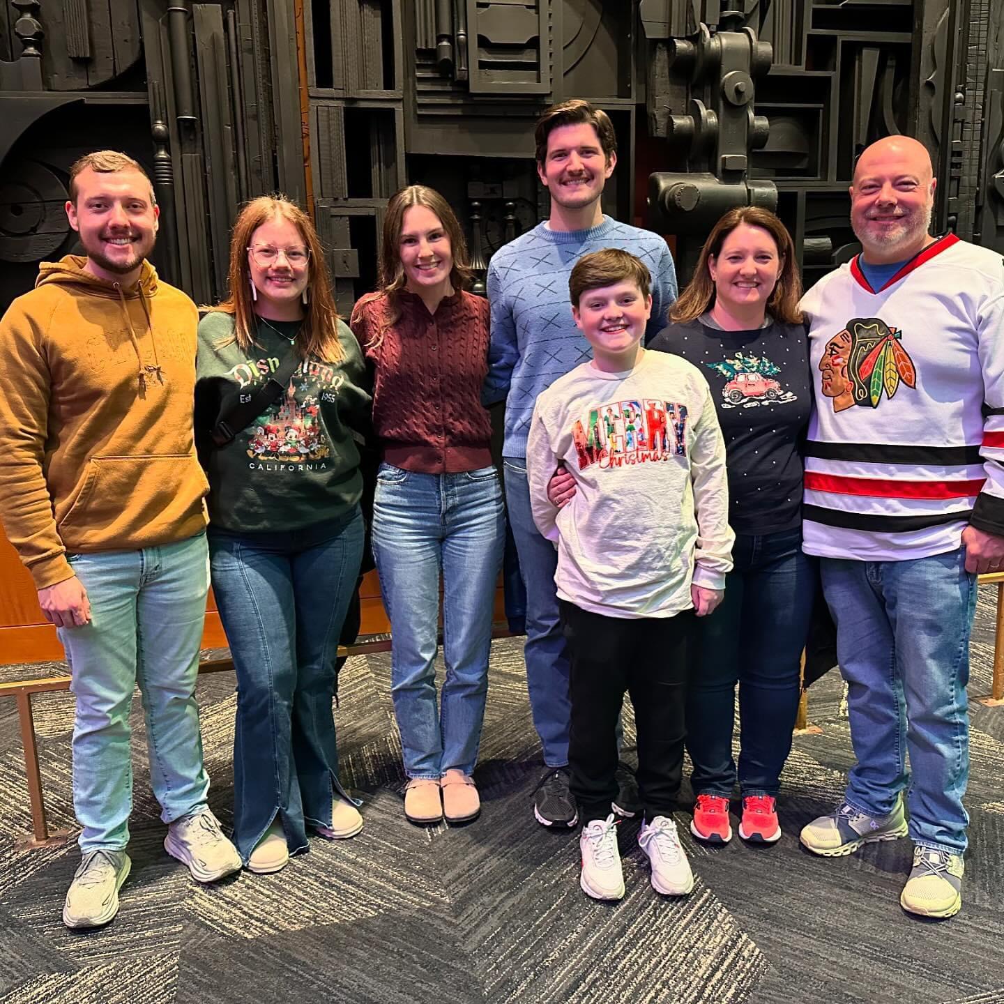 Showing of National Lampoon’s Christmas Vacation with Graham and his family!