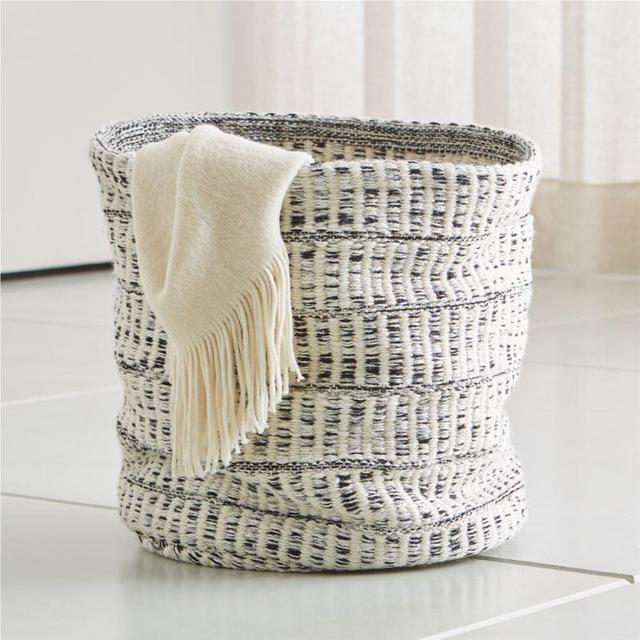 Mohave Large Heather Embroidered Basket