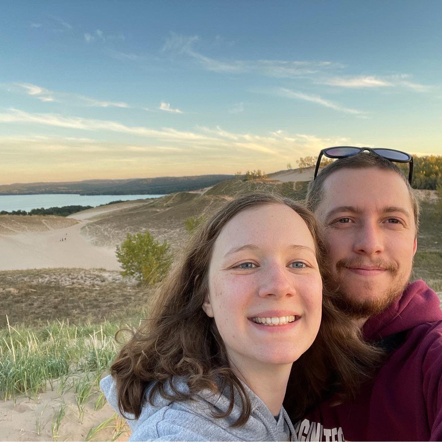 We took a ferry across Lake Michigan!