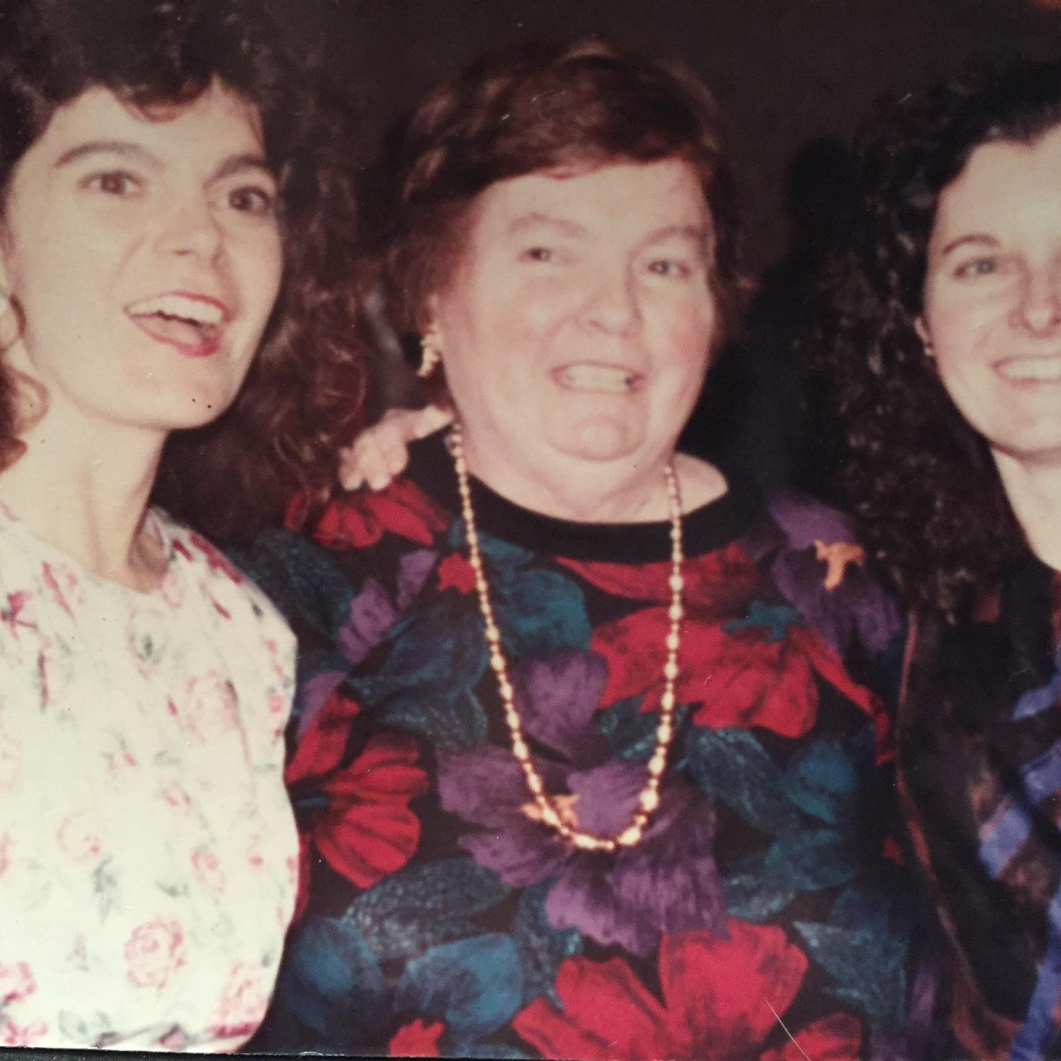 The Ellis Women - Kathy, Margaret, Susan - Spring 1993