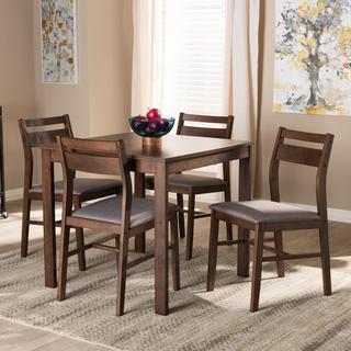 Lovy Modern and Contemporary Upholstered 5-Piece Dining Set