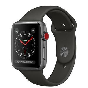 Apple Watch Space Gray Aluminum Case with Gray Sport Band
