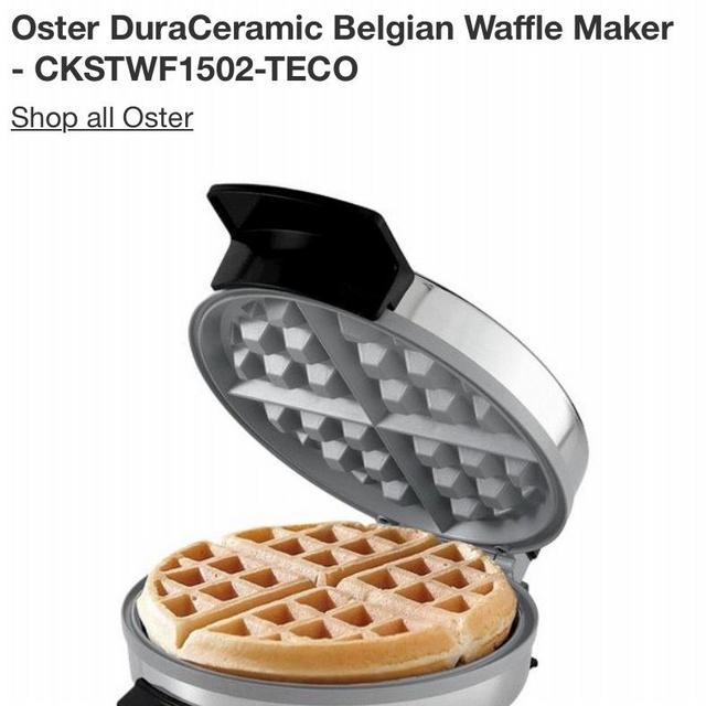 Oster DuraCeramic Belgian Waffle Maker - CKSTWF1502-TECO