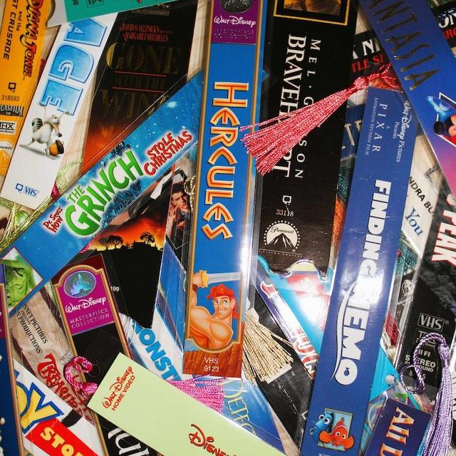Toy story VHS Bookmarks