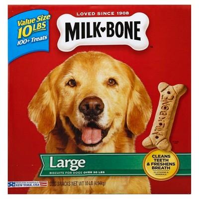 Milk-Bone Biscuits Large 160oz (10 lbs)