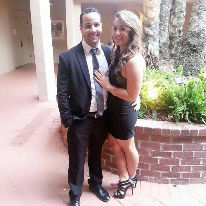 Our First wedding together!