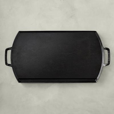 Lodge Blacklock Triple Seasoned Cast Iron Double Burner Griddle