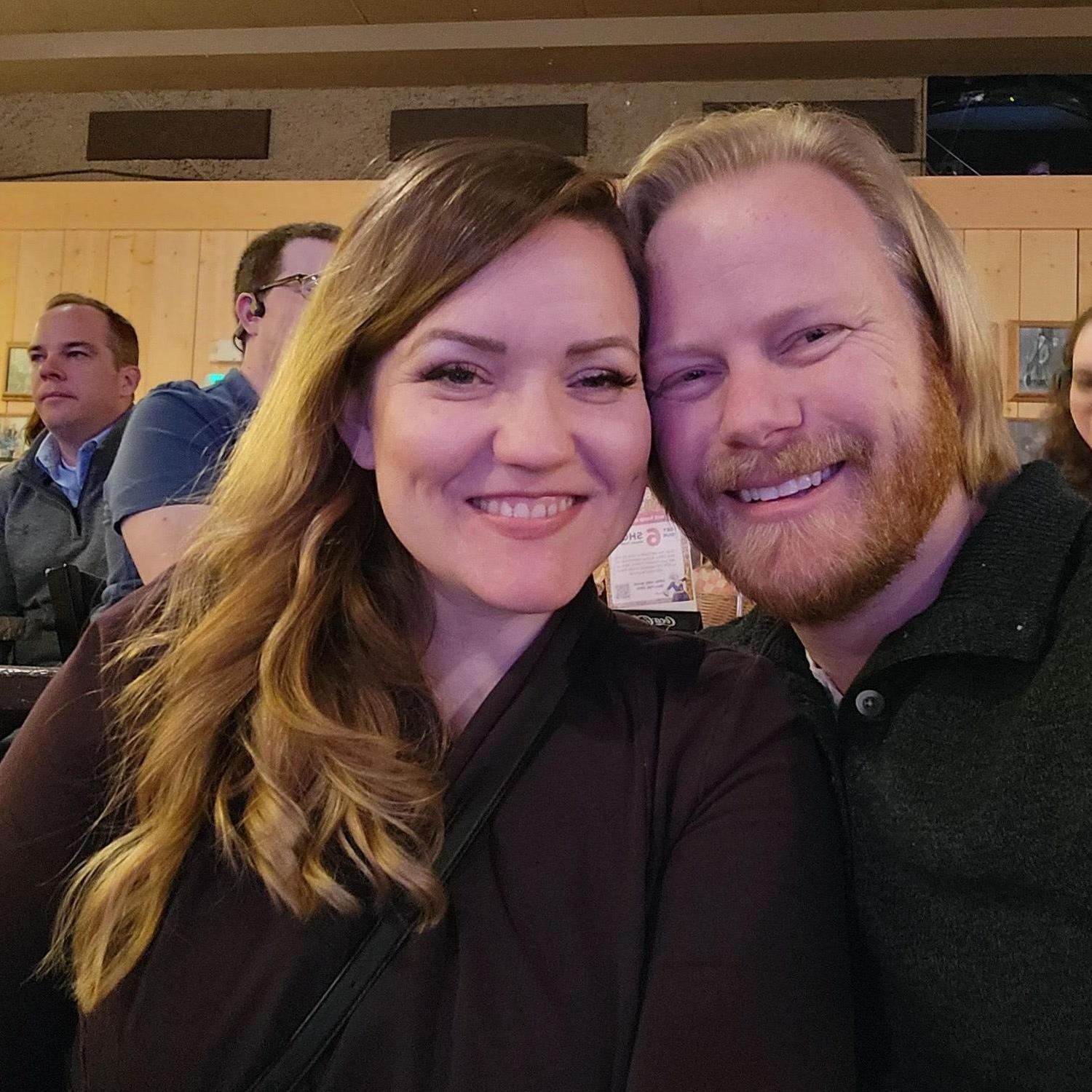 For Valentine's Day, we went to the playhouse Desert Star to see a parody of the Phantom of the Opera.
