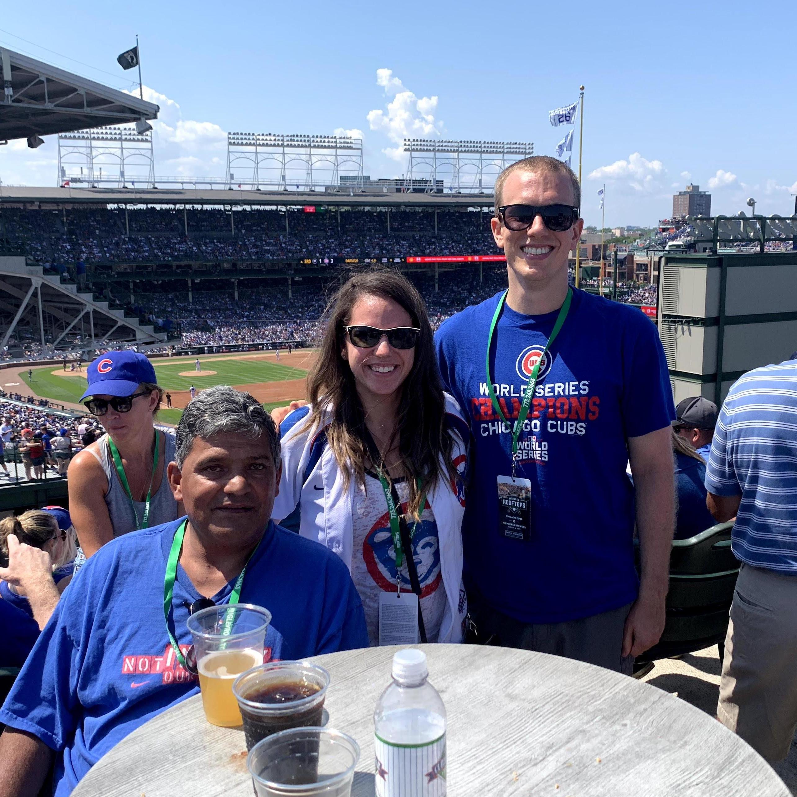 Cubs game. Chicago, IL. August 2019