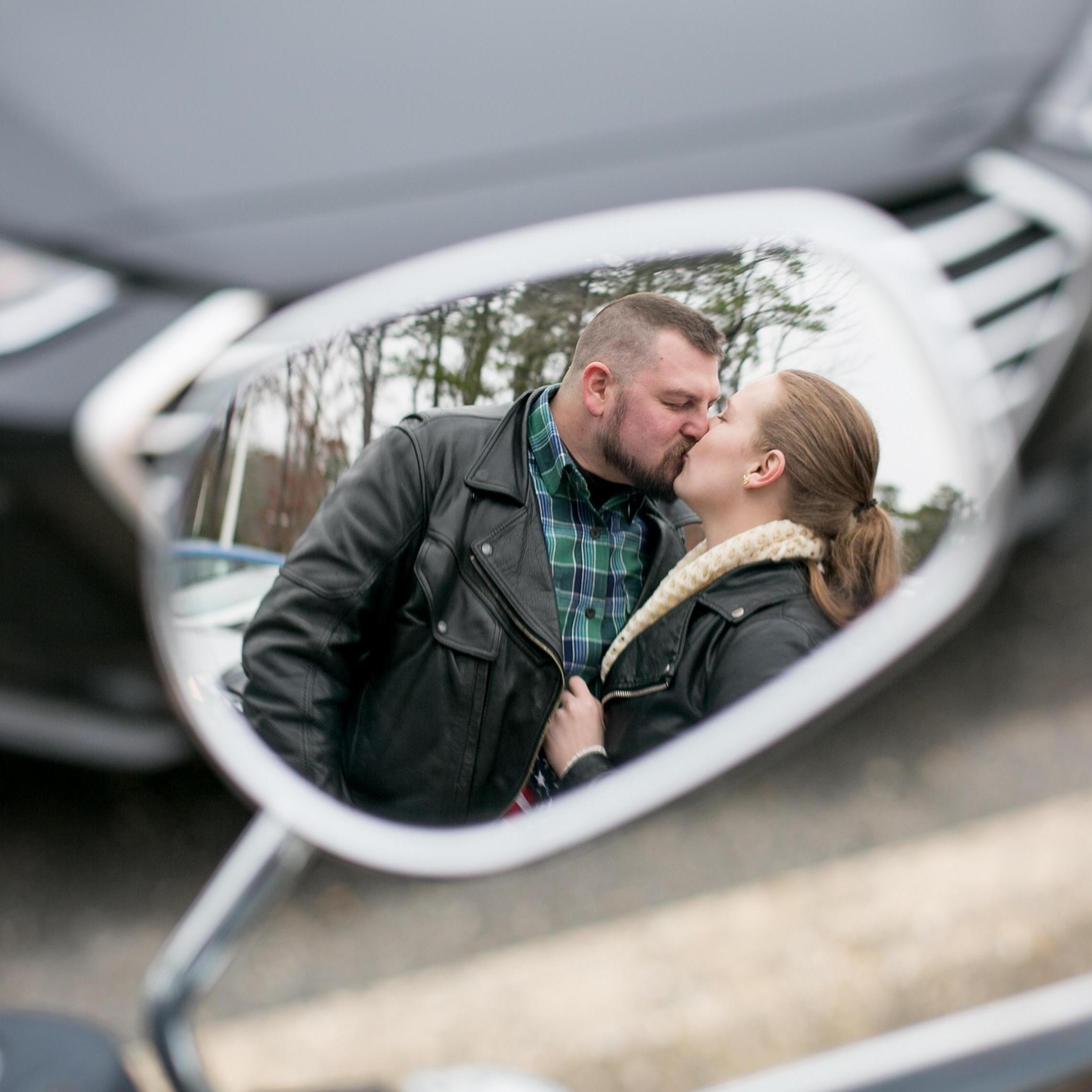 Mirror Mirror on the... motorcycle? Who is the happiest of them all?