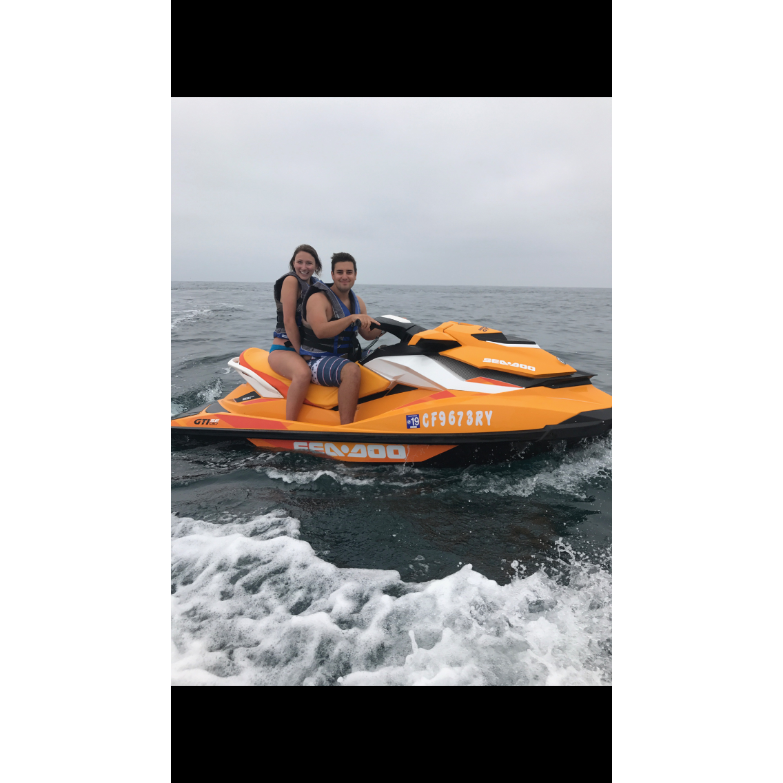 Right before we saw 30 dolphins.
