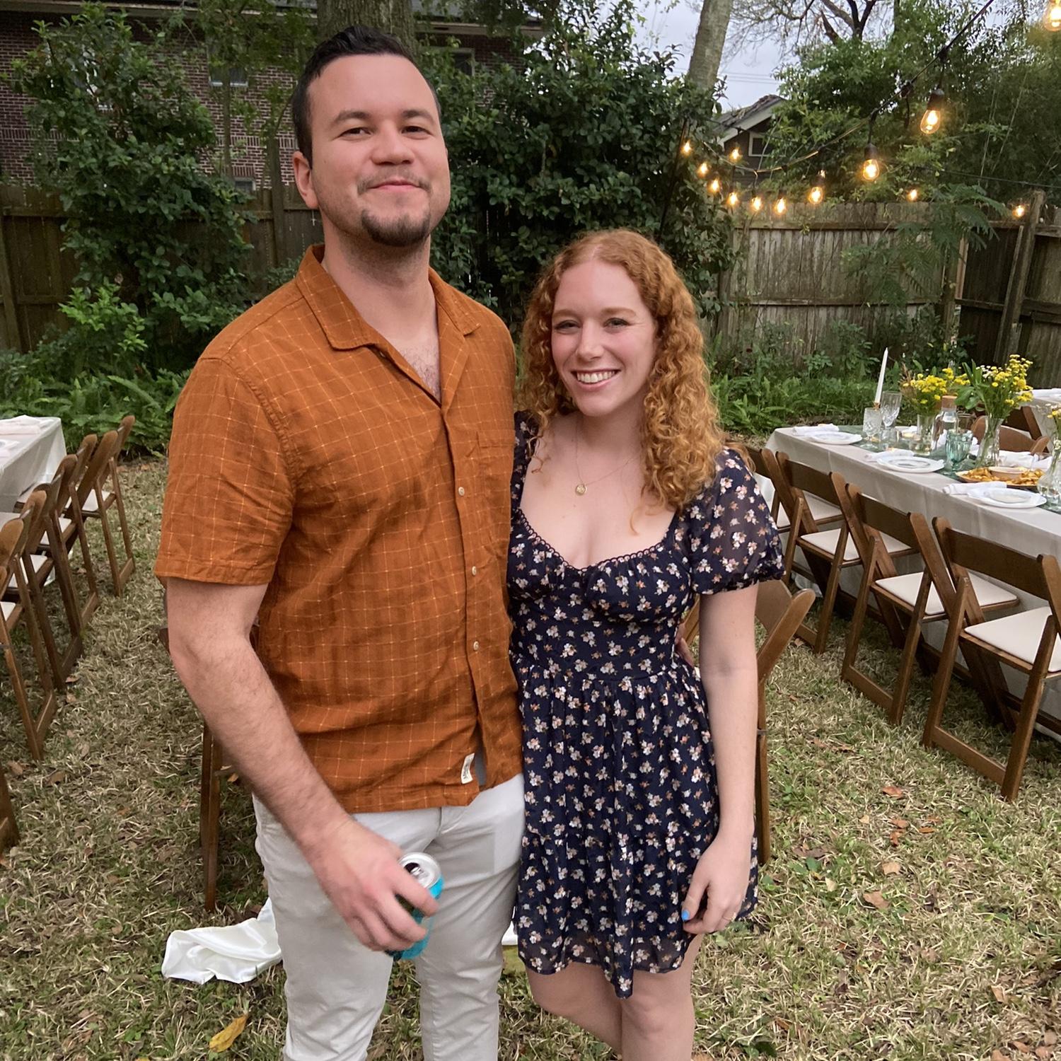Raegen and Alex’s beautiful backyard wedding