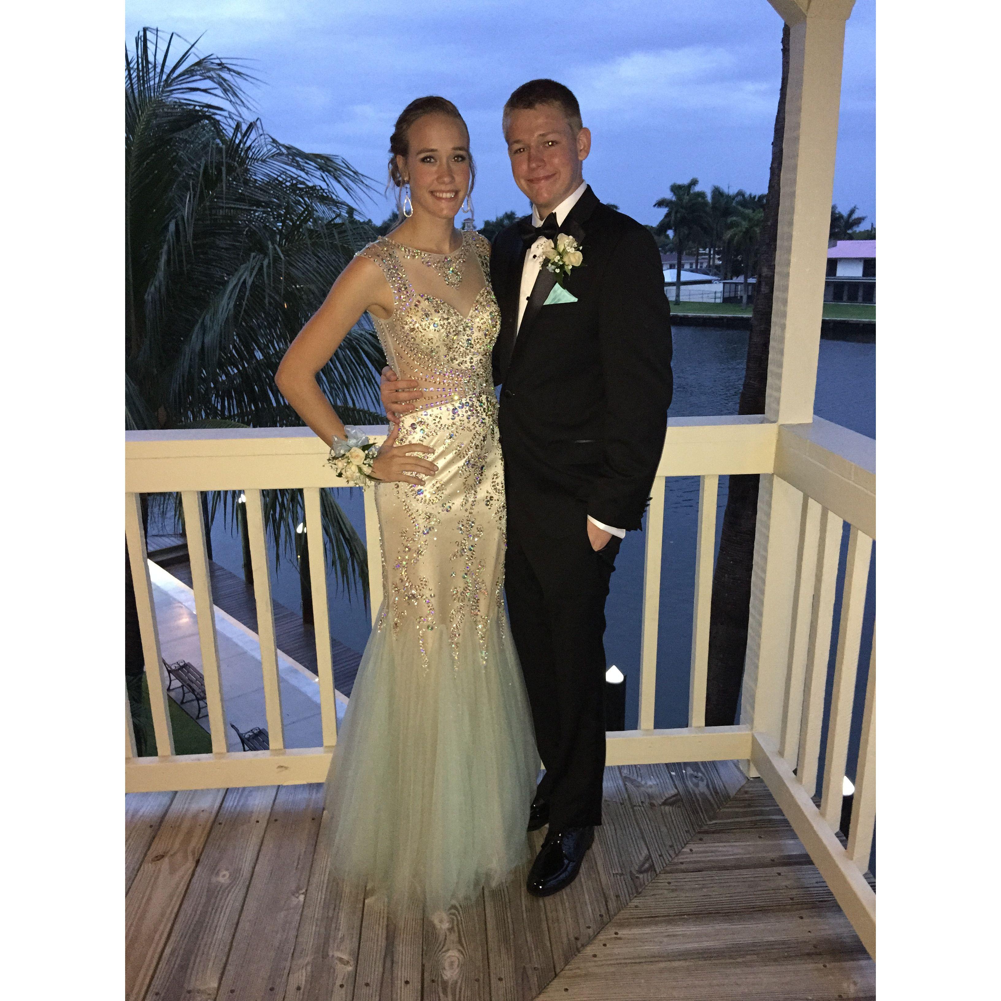 Crissie's senior prom 2015