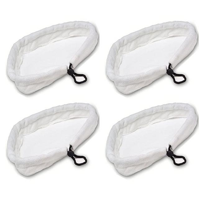 Aebor 4- Pads That fit H2o, Steamboy Microfiber Steam Mop