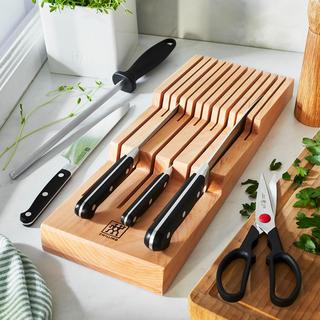 In-Drawer 12-Slot Knife Organizer
