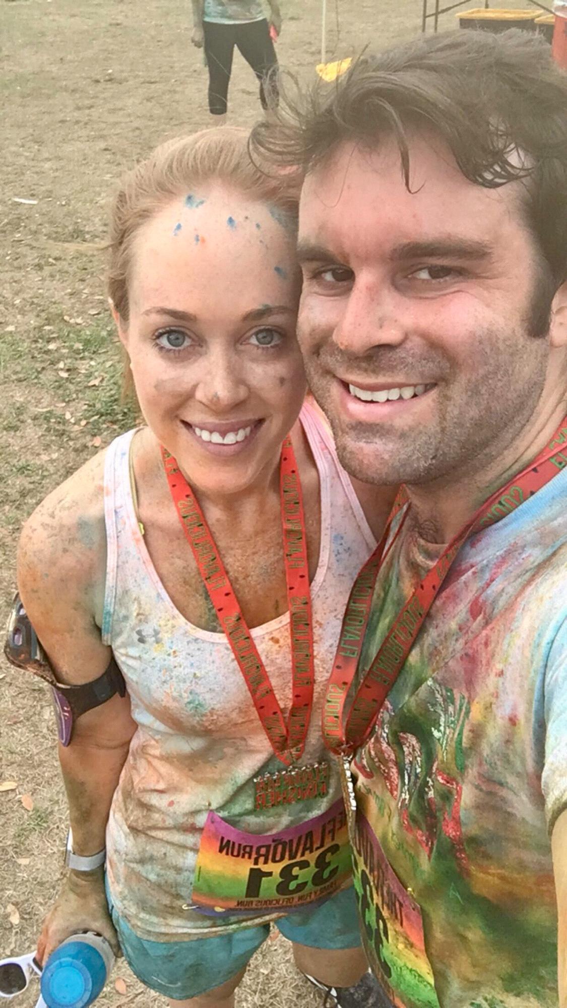 May 2017- Orlando, FL - Our first flavor run and second race together.