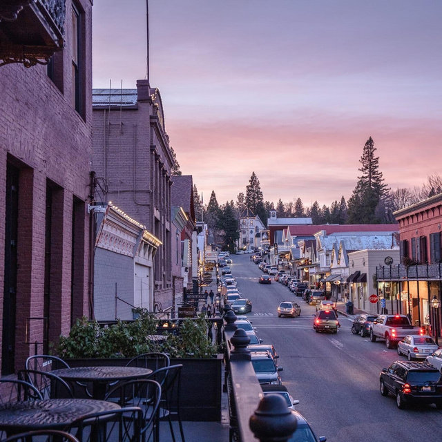 Dinner in Nevada City, CA
