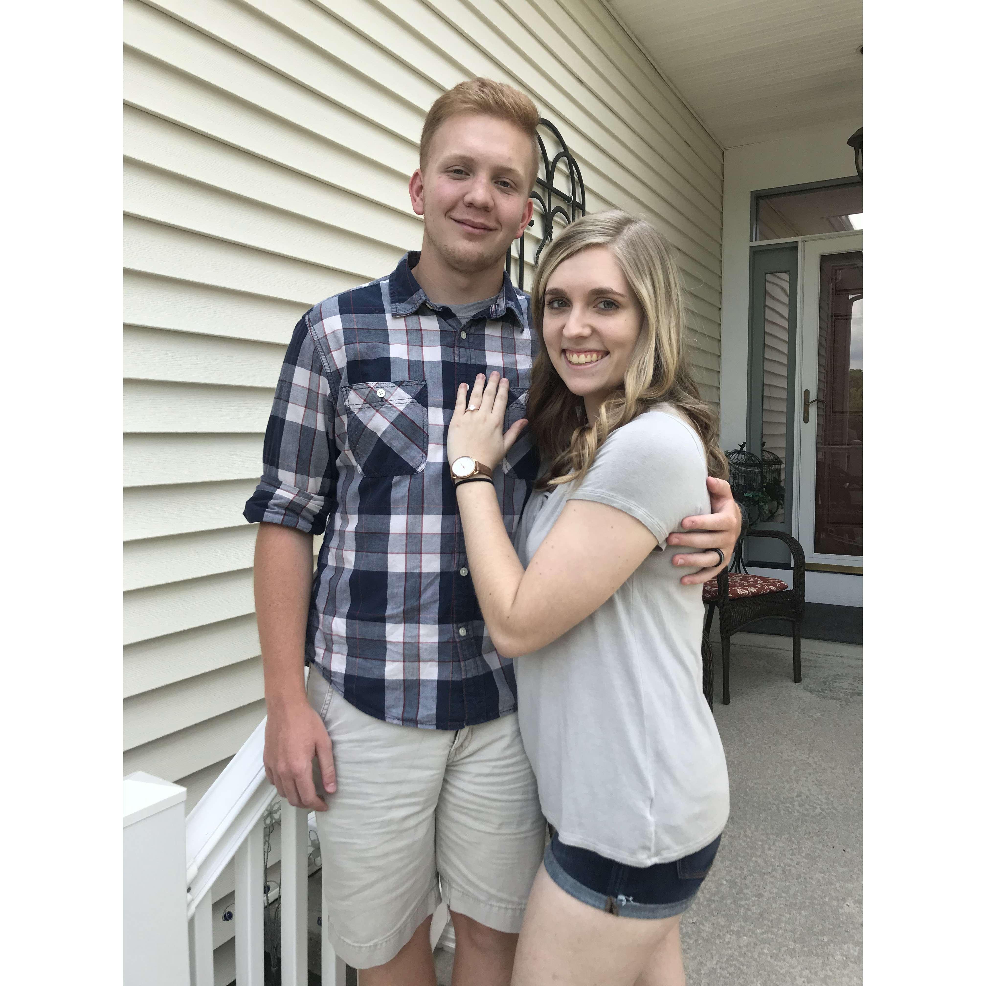 August 4th 2018, The day we got engaged. 