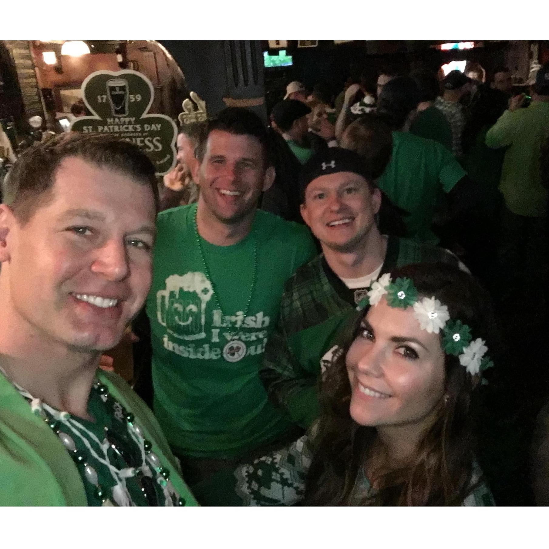 1st St. Patrick’s day together