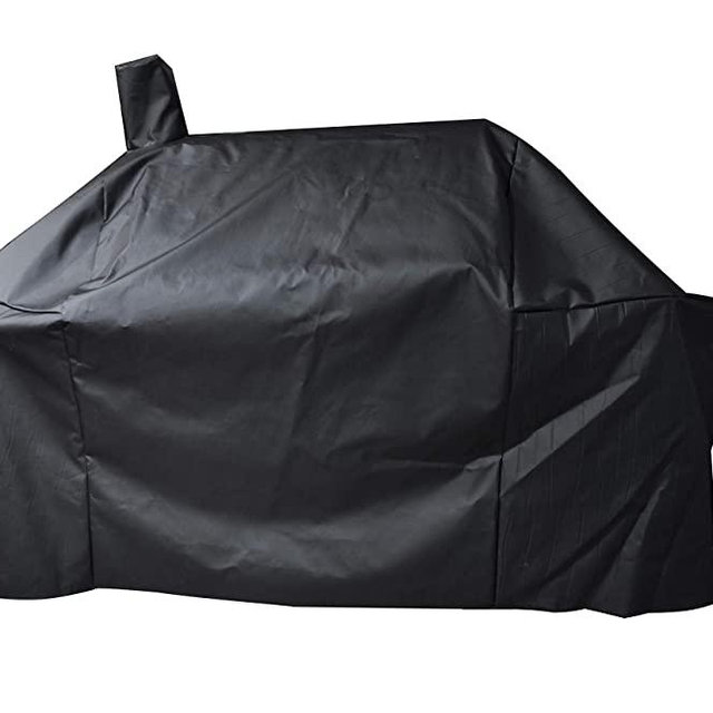 a1COVER Smoker Grill Cover Sized for Char-Griller Charcoal Grill 2190 and 2197 Heavy Duty Waterproof Patio 600D Canvas Barbeque BBQ Grill Cover G21623