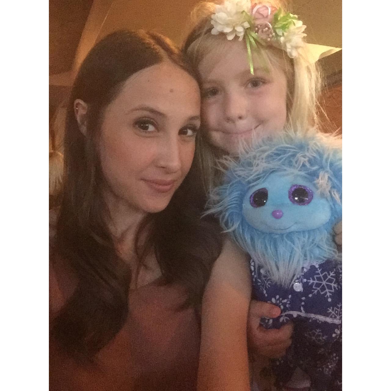 One of my first hangs with Scarlett!