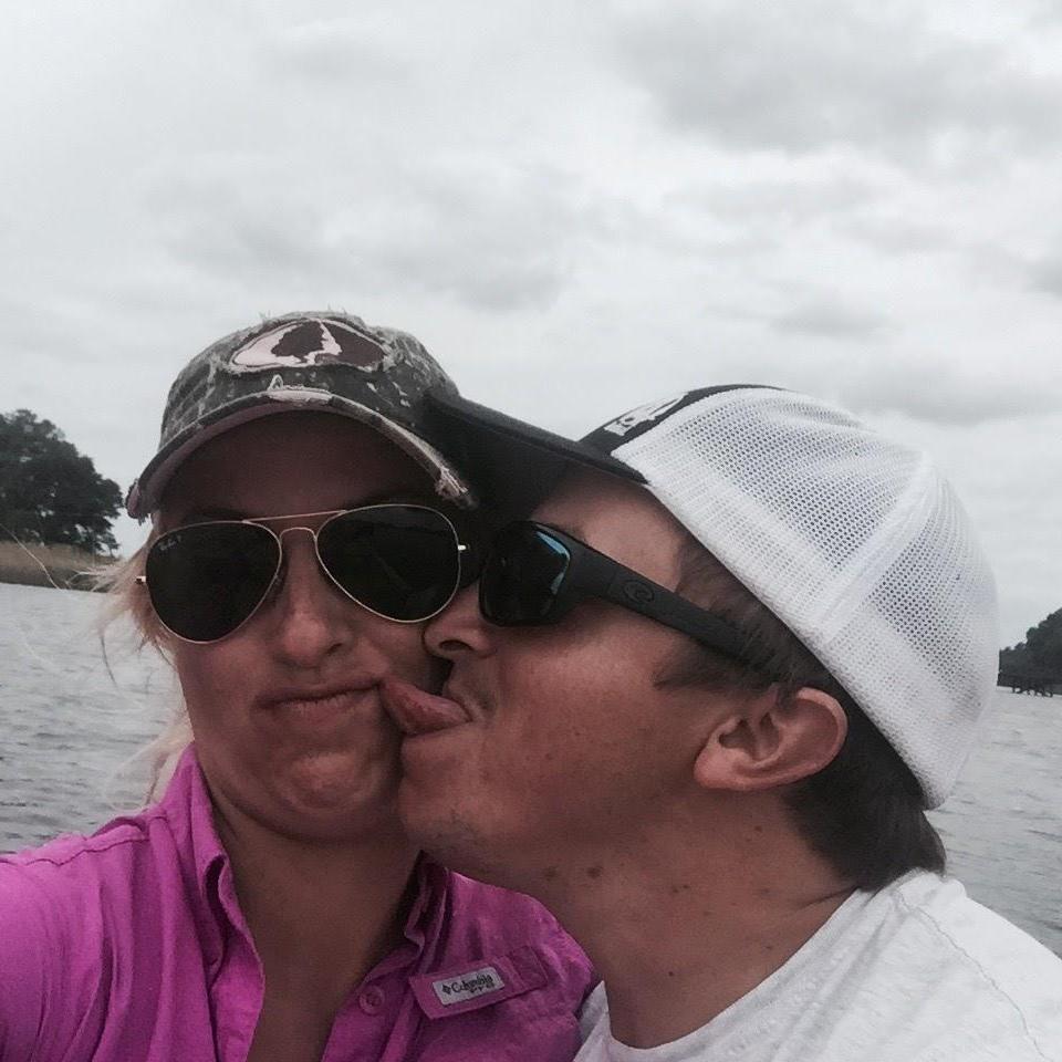 Someone got a little loopy while we were crabbing!