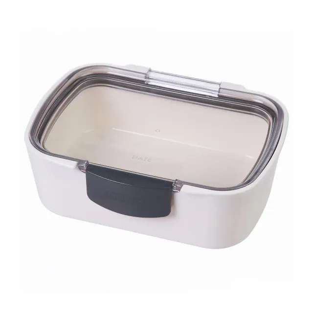 Progressive Prepworks Air Tight Mini Deli ProKeeper with Hinged Lid, White